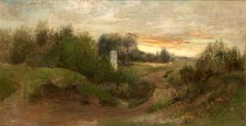 Landscape from the Vincity of Czarnokozince, c1883. Creator: Adam Chmielowski.