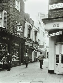 21-27 Shepherd Market, Westminster LB, London: front elevations, shops, Mayfair, 1967. Creator: Unknown.