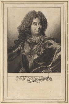 Louis Hector, duc de Villars, 1778. Creator: Antoine de Marcenay Ghuy.