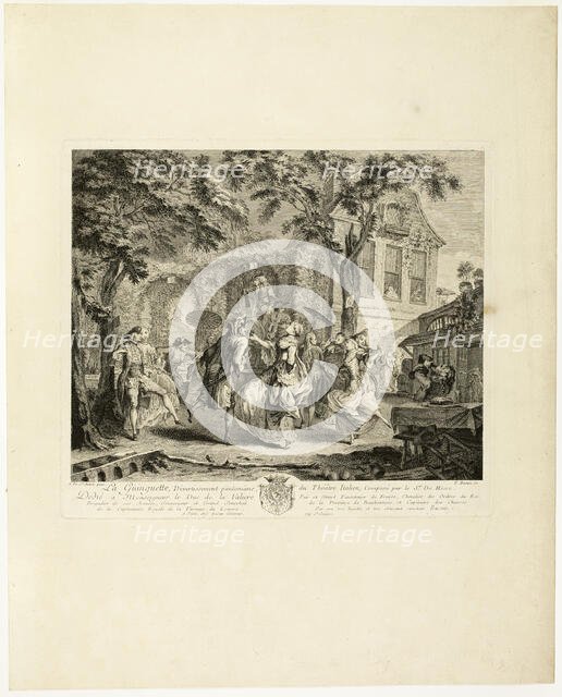 The Dance Hall, n.d. Creator: Pierre François Basan.