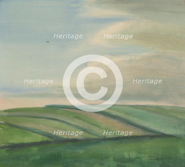 Fields, 1935. Creator: Július Schubert.