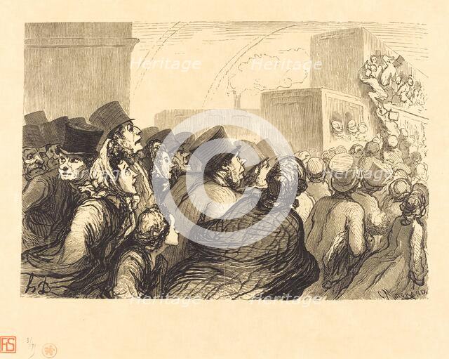 Les Voyageurs du dimanche, 1862. Creator: Charles Maurand.