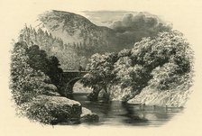 'Pont Aberglaslyn, North Wales', c1890.  Creator: Unknown.