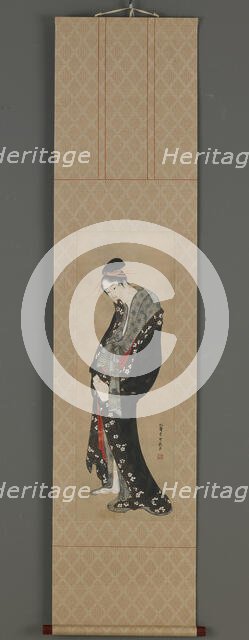 Courtesan, Edo period, ca. 1796-1798. Creator: Hokusai.
