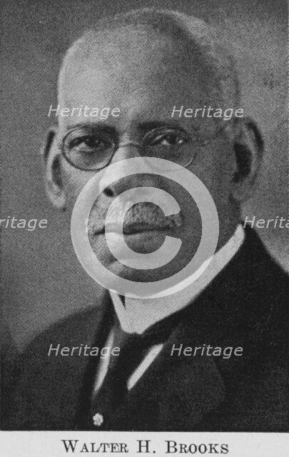 Walter H. Brooks, 1921. Creator: Unknown.