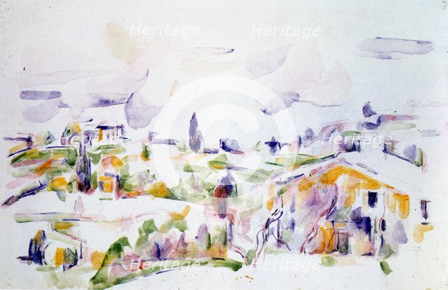 'Passage through Provence', c1900-1906. Artist: Paul Cezanne