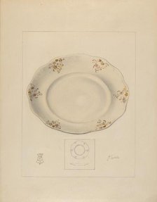 Platter, c. 1937. Creator: Joseph Sudek.