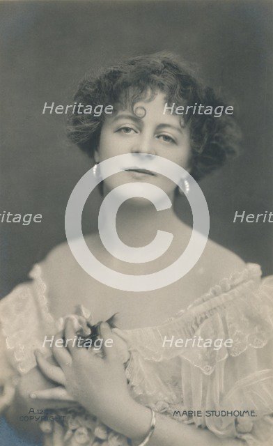 'Miss Marie Studholme', (1872-1930), c1930. Creator: Unknown.