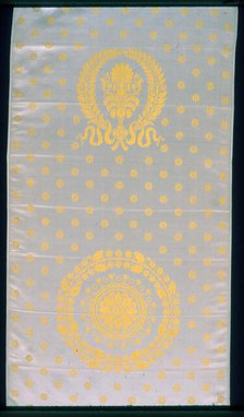 Chair Cover, France, 1800/25. Creator: Unknown.