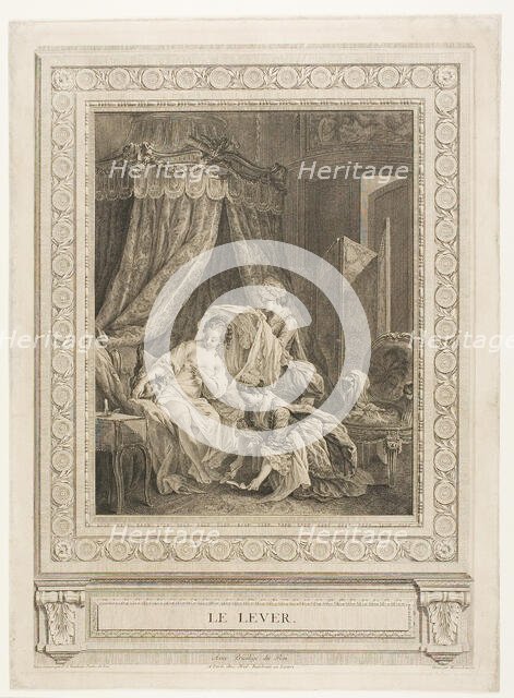 The Rising, 1771. Creator: Jean Massard.