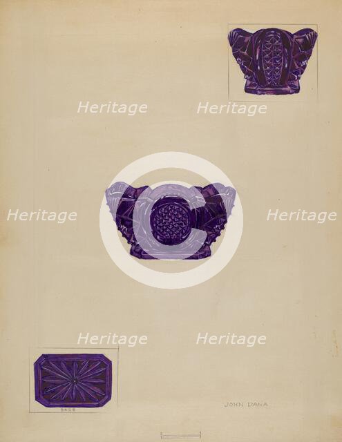 Salt Dip, c. 1936. Creator: John Dana.