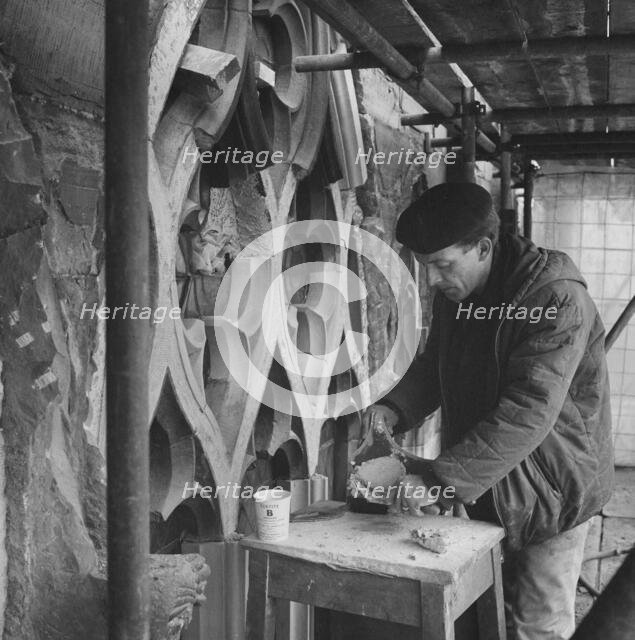 Carlisle Cathedral, Carlisle, Cumbria, 07/03/1967. Creator: John Laing plc.