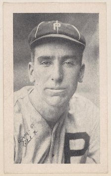 Rixey - P. Phil. N, from Baseball strip cards (W575-2), ca. 1921-22. Creator: Unknown.