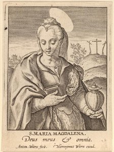 S. Maria Magdalena. Creator: Antonius Wierix.
