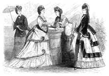 Paris fashions for June, 1870. Creator: Unknown.