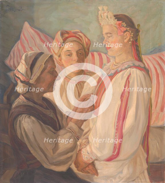 Bride from Helpa, 1935-1936. Creator: Stefan Polkorab.