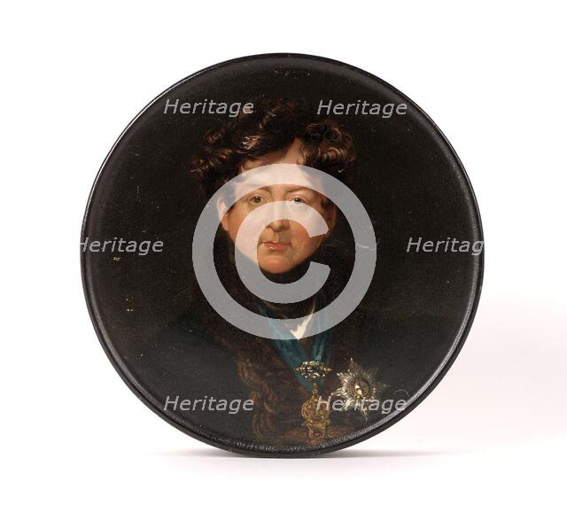 Portrait of King George IV,1822. Creator: Samuel Raven.