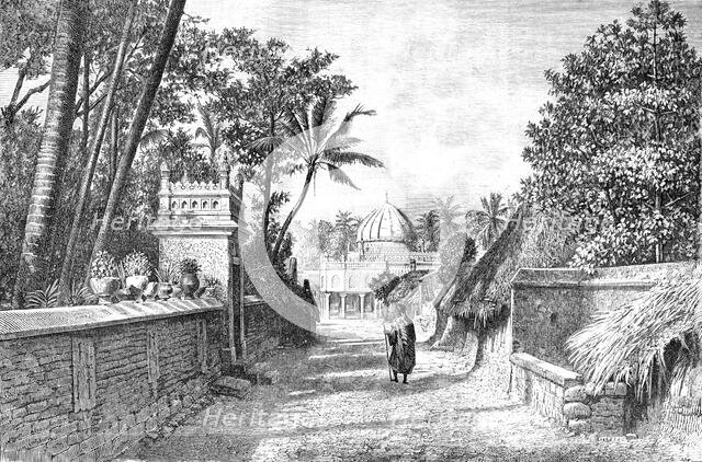 'Mosque of Nuthur, near Trichinopoly; Trichinopoly and Madura (Southern India), and their Temples',  Creator: Unknown.