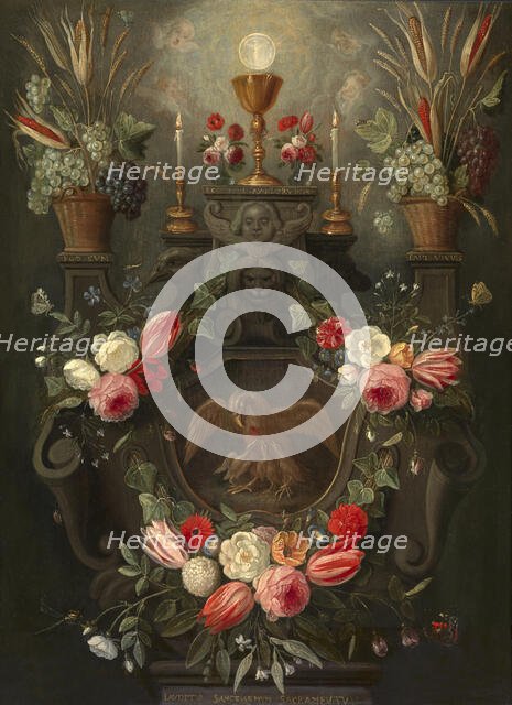 The Holy Sacrament of the Altar. Creator: Nicolaes van Verendael.