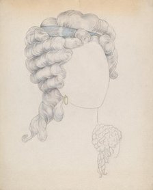 Headdress, c. 1937. Creator: Eva Noe.