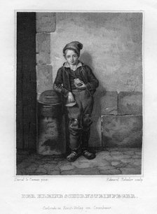 'A little chimney sweep', c1833.  Artist: Edouard Schuler