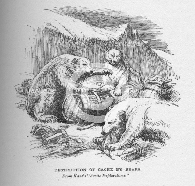 'The Cache Destroyed', c1856, (1928). Artist: Unknown.