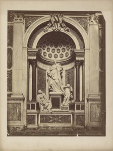 Monument to Cardinal Neri Corsini, Cappella Corsini..., Rome, 1732-1735, (1875-1885). Creator: Unknown.