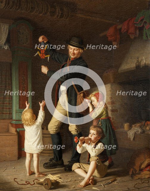 Jumping jack, 1879. Creator: Lindegren, Amalia (1814-1891).