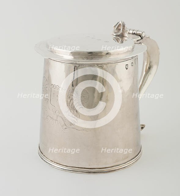 Tankard, England, 17th century. Creator: Unknown.