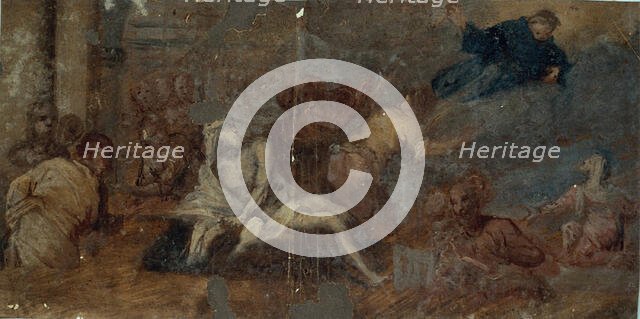 Saint Anthony Appearing to a Sick Man, n.d. Creator: Unknown.