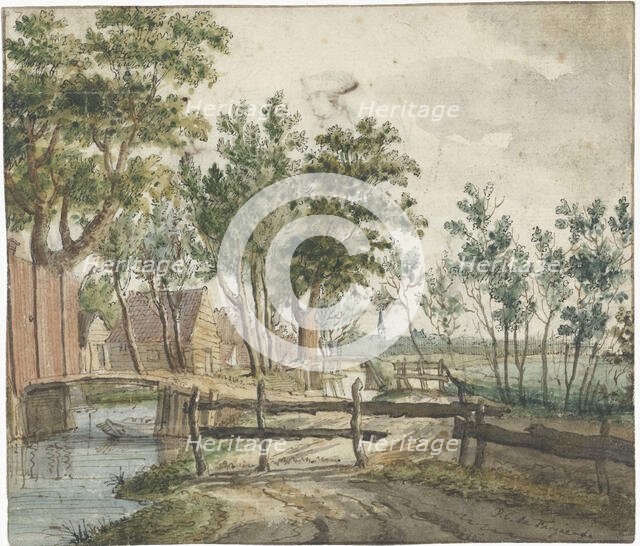 Rural speed at Voorburg, 1739-1782. Creator: Paulus Constantijn la Fargue.