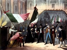 Proclamation of the Roman Republic, February 1849.