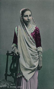 'A Parsi Lady', c1930s.  Creator: Unknown.