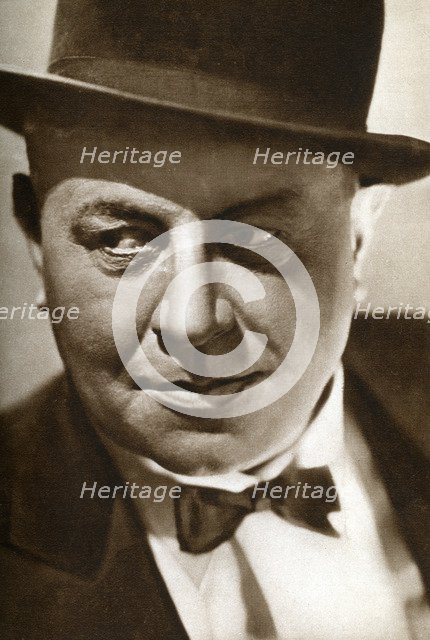 Emil Jannings, Swiss actor, 1933. Artist: Unknown