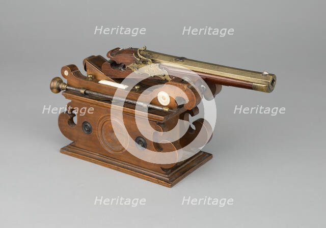 Miniature Model of a Wall Gun, Germany, 1670/1700. Creator: Unknown.