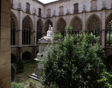 Cloister of the Cathedral of Vic (Barcelona), designed by Ramón Despuig, Bartomeu Ladernosa and A…