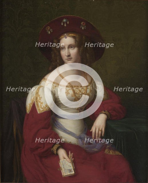 Catharina Johanna Groschke, c. 1828. Creator: Schadow, Friedrich Wilhelm, von (1788-1862).