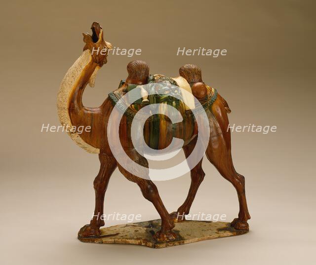 Funerary Sculpture of a Bactrian Camel, between c.700 and c.800. Creator: Unknown.