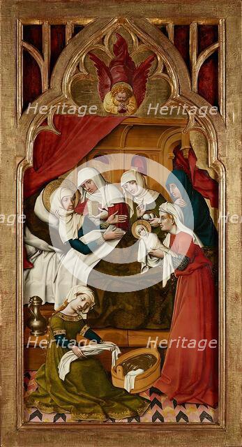 Birth of Mary, c1445/1450. Creator: Master of Lichtenstein Castle.
