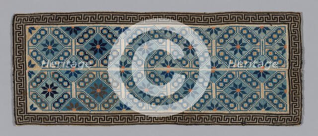 Woman's Trouser Bands, China, Qing dynasty (1644-1911), 1875/1900. Creator: Unknown.