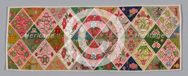 Panel, China, Qing dynasty (1644-1911), 1875/1900. Creator: Unknown.