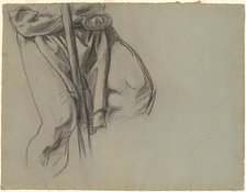 Study of Adam for the "Fifteen Mysteries of the Rosary", 1903-1916. Creator: John Singer Sargent.