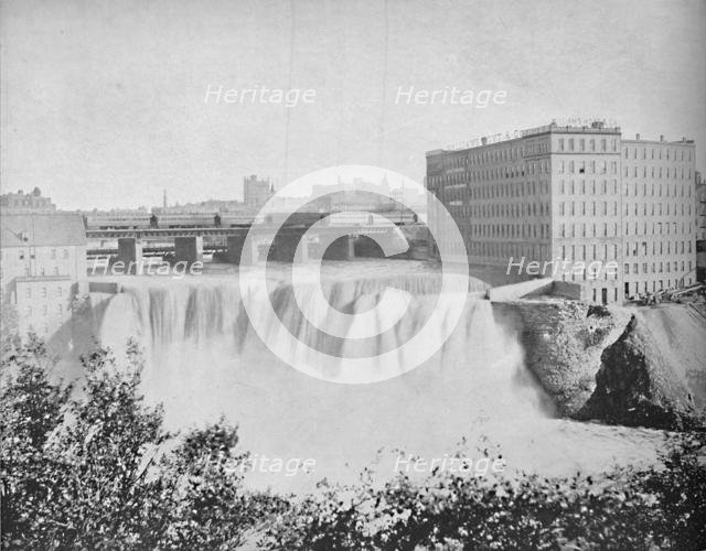 'Genesee Falls, Rochester, N.Y.', c1897. Creator: Unknown.