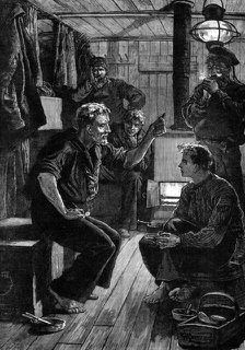 A Forecastle Yarn, 1880. Creator: Unknown.