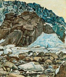 Grindelwald Glacier, 1912. Creator: Hodler, Ferdinand (1853-1918).