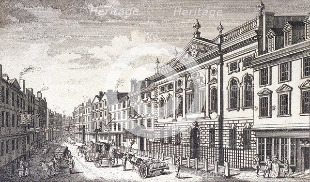 Ironmongers' Hall, Fenchurch Street, London, c1750. Artist: Anon