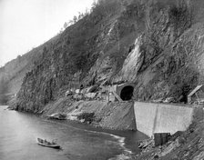 Construction of an Underpass at Verst 15, 1900-1904. Creator: Unknown.