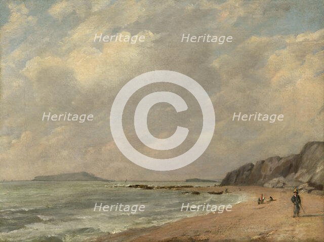 Osmington Bay, 1816. Creator: John Constable.