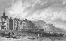 'The York Hotel, and Library, Sidmouth', 1832. Creator: P Heath.