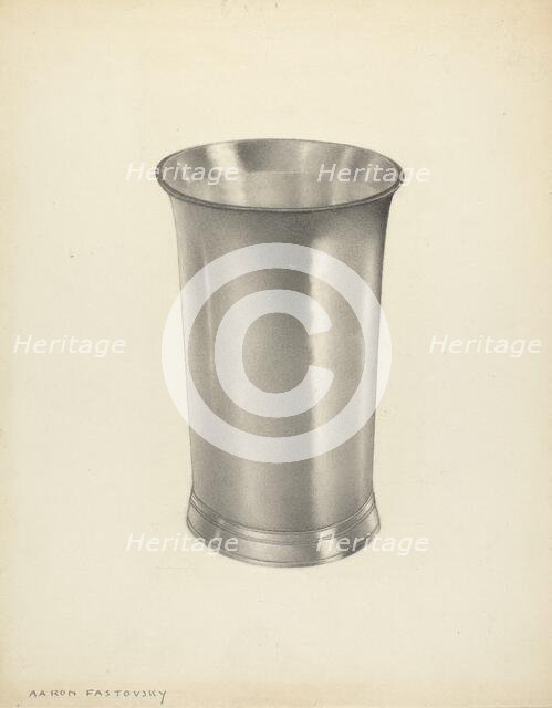 Beaker, c. 1937. Creator: Aaron Fastovsky.